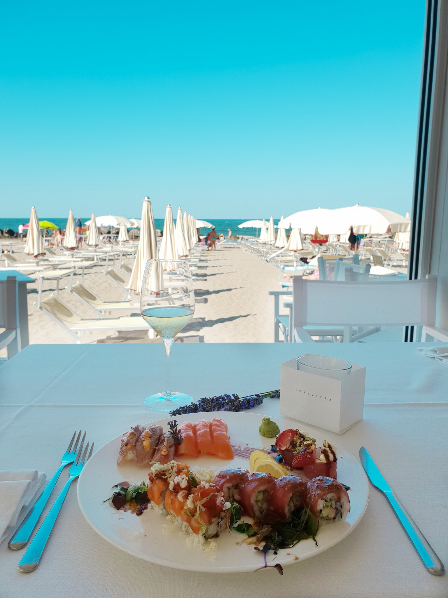 Aperitivo Cena Misano Lido Riviera Sushi Pesce fresco