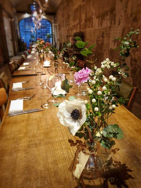 Artemisia fiorista Firenze ristorante Roberta Arcangeli