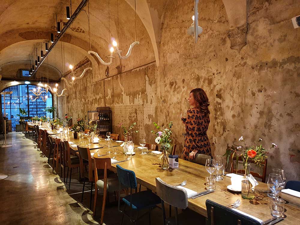 La Ménagère Ristorante design Firenze Roberta Arcangeli